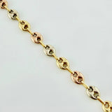 Cadena GC 6.3gr / 18 1/4 in / Tres Oros 18K %