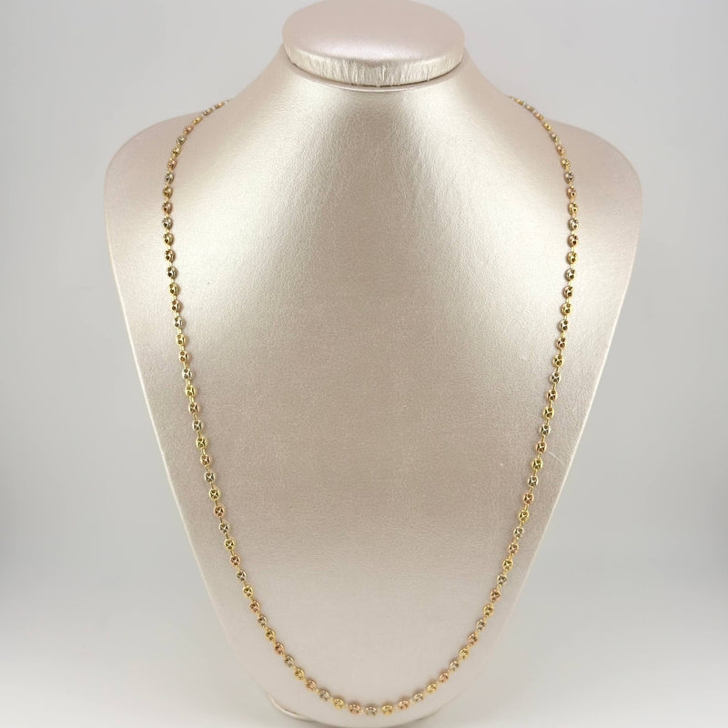 Cadena GC 6.3gr / 18 1/4 in / Tres Oros 18K %