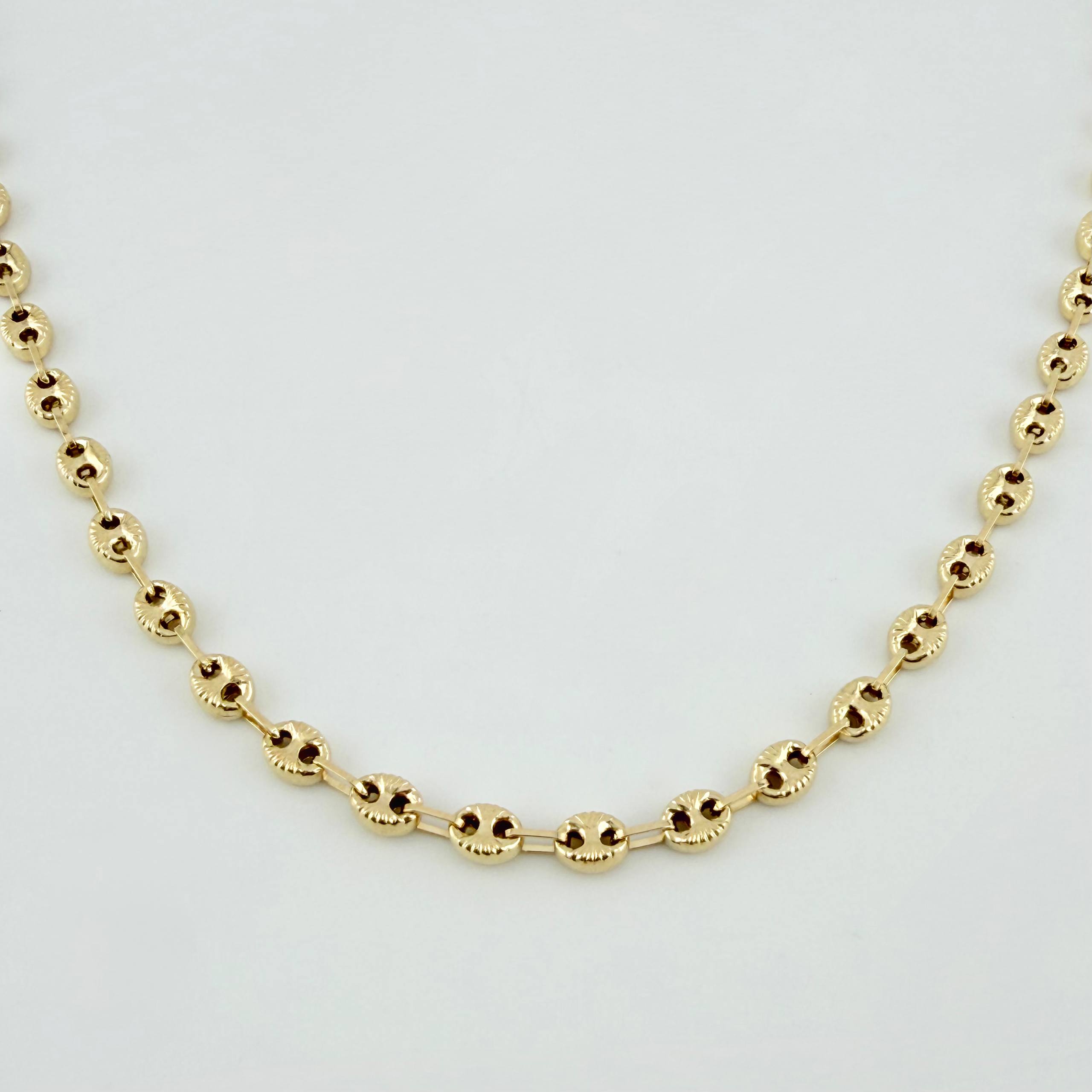 Cadena GC 7.9gr / 25 3/4 in / 3.4mm Oro Amarillo 18K
