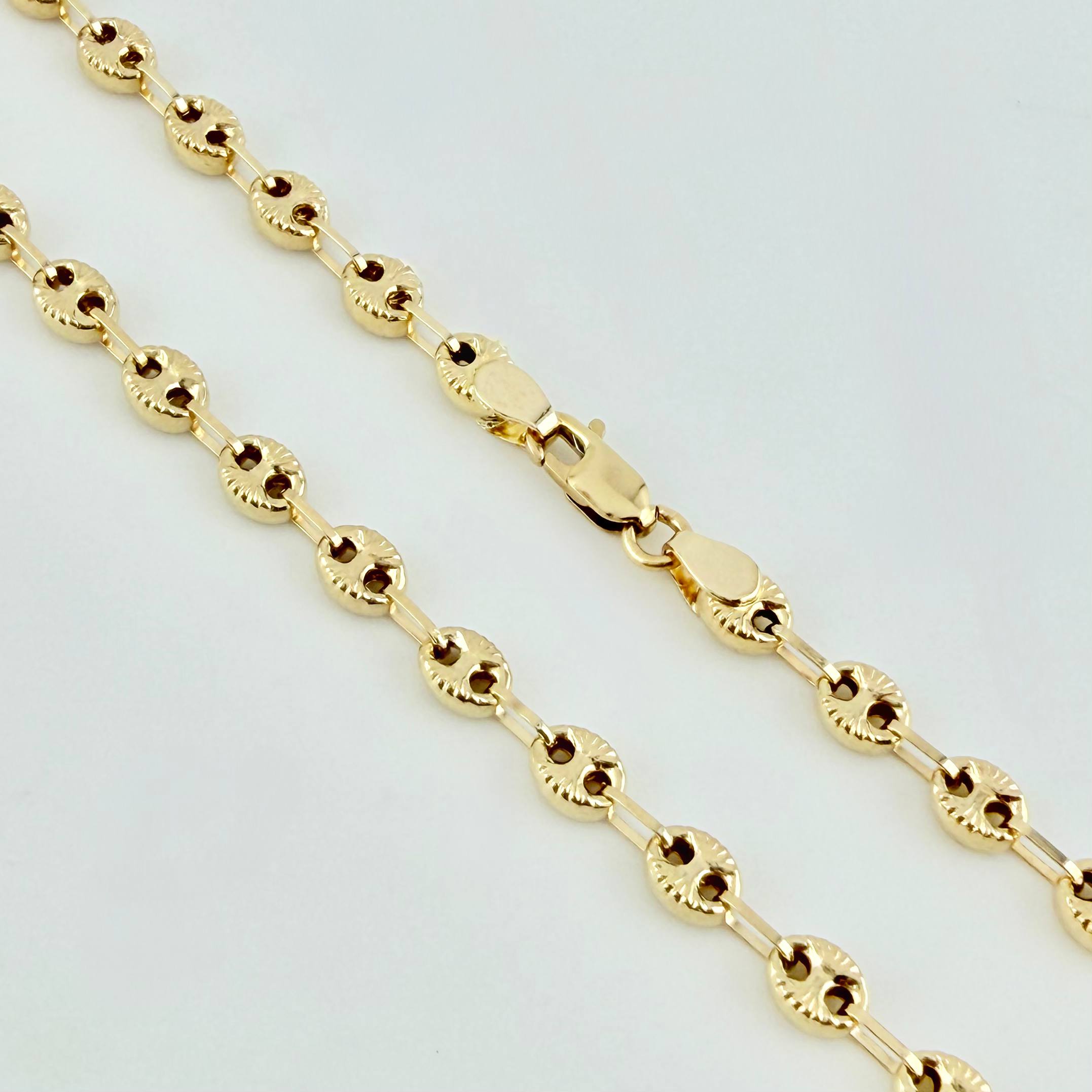 Cadena GC 7.9gr / 25 3/4 in / 3.4mm Oro Amarillo 18K