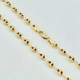 Cadena GC 7.9gr / 25 3/4 in / 3.4mm Oro Amarillo 18K