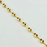Cadena Gc 8.05gr / 25 3/4 in / 3.4mm Oro Amarillo 18K *