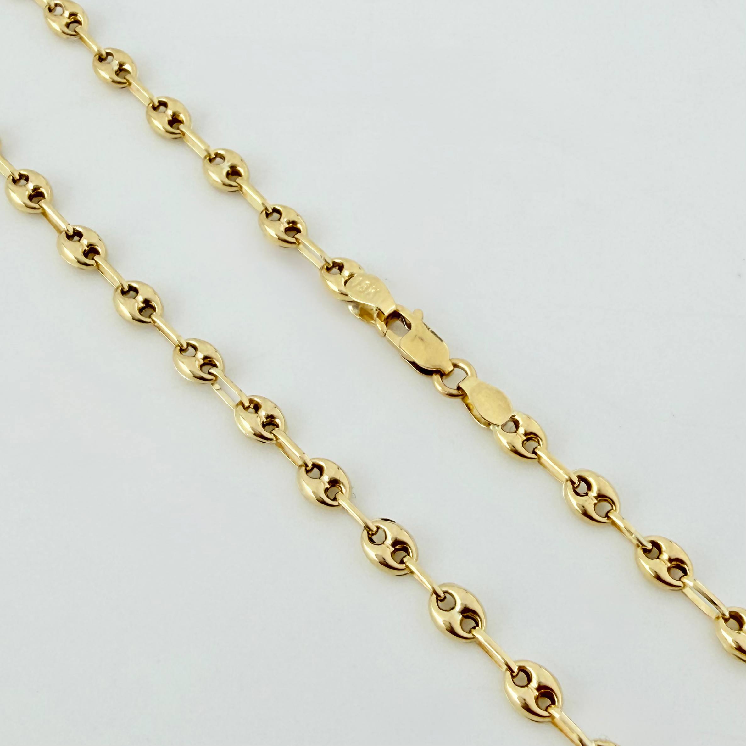 Cadena CG 7.4gr / 25 3/4 in / 3.7mm Oro Amarillo 18K ©