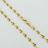 Cadena GC 6.3gr / 18 1/2 in / 4.1mm Oro Amarillo 18K %