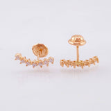 Stud Earrings Trail 1.05gr / 1.05mm Rose Gold 18K