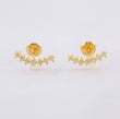 Stud Earrings Trail 1.05gr / 1/2 in / Yellow Gold 18K