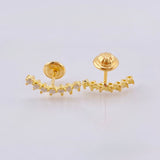 Stud Earrings Trail 1.05gr / 1/2 in / Yellow Gold 18K