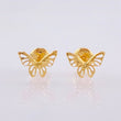 Topos Mariposa 0.7gr / 9.6mm Oro Amarillo 18K