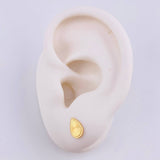 Topos Gota Diamantada 0.8gr / 7.9mm Oro Amarillo 18K
