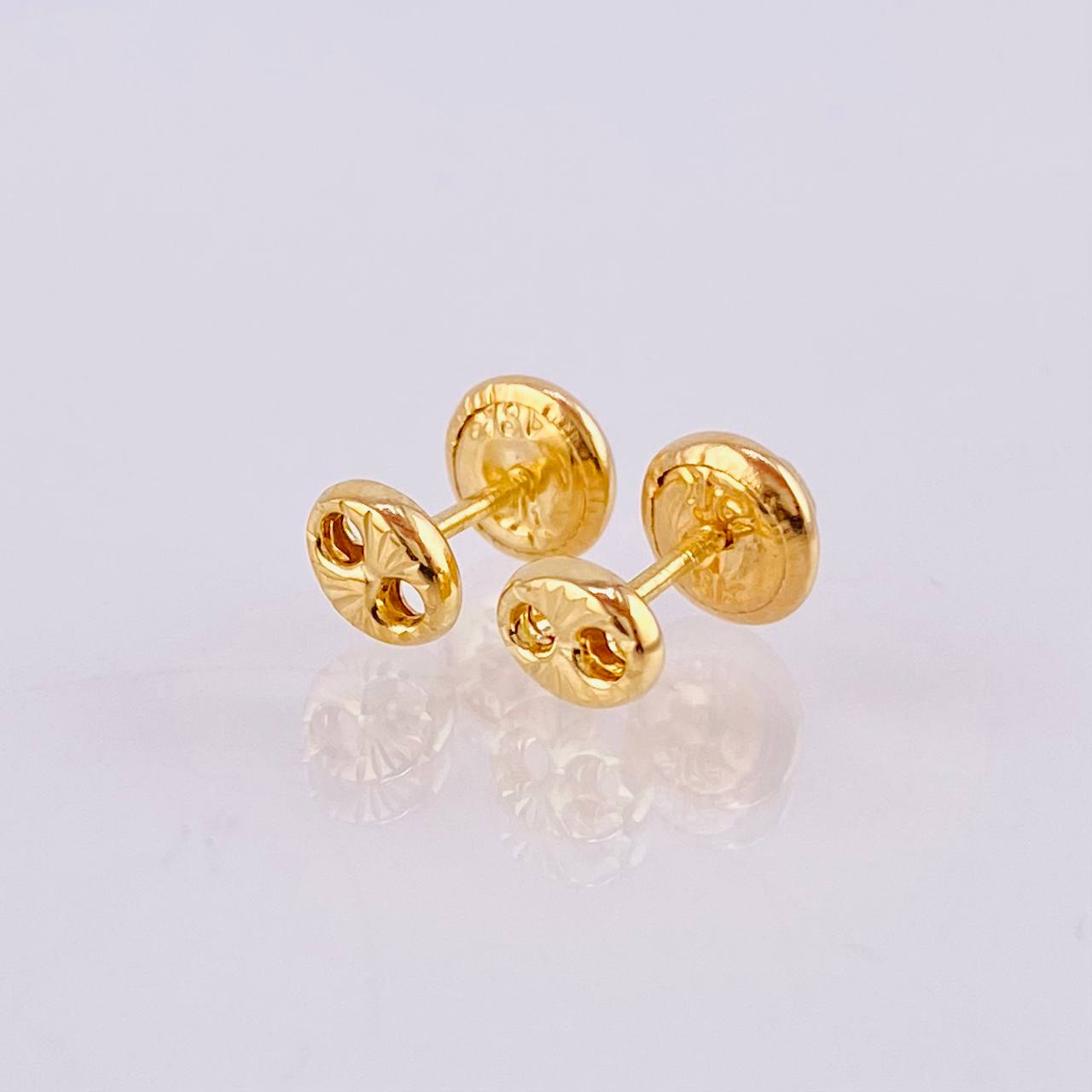 Topos Gc Diamantado 0.6g / in / 5.5mm Oro Amarillo 18K