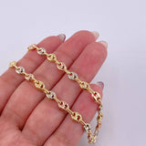 Tobillera Gc 5.05 g / 9 3/4 in / 6.3 mm Tres Oros 18K