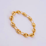 Anillo Gc Diamantado 0.9gr / T12 - T12 1/4 / 3mm Oro Amarillo 18K ©