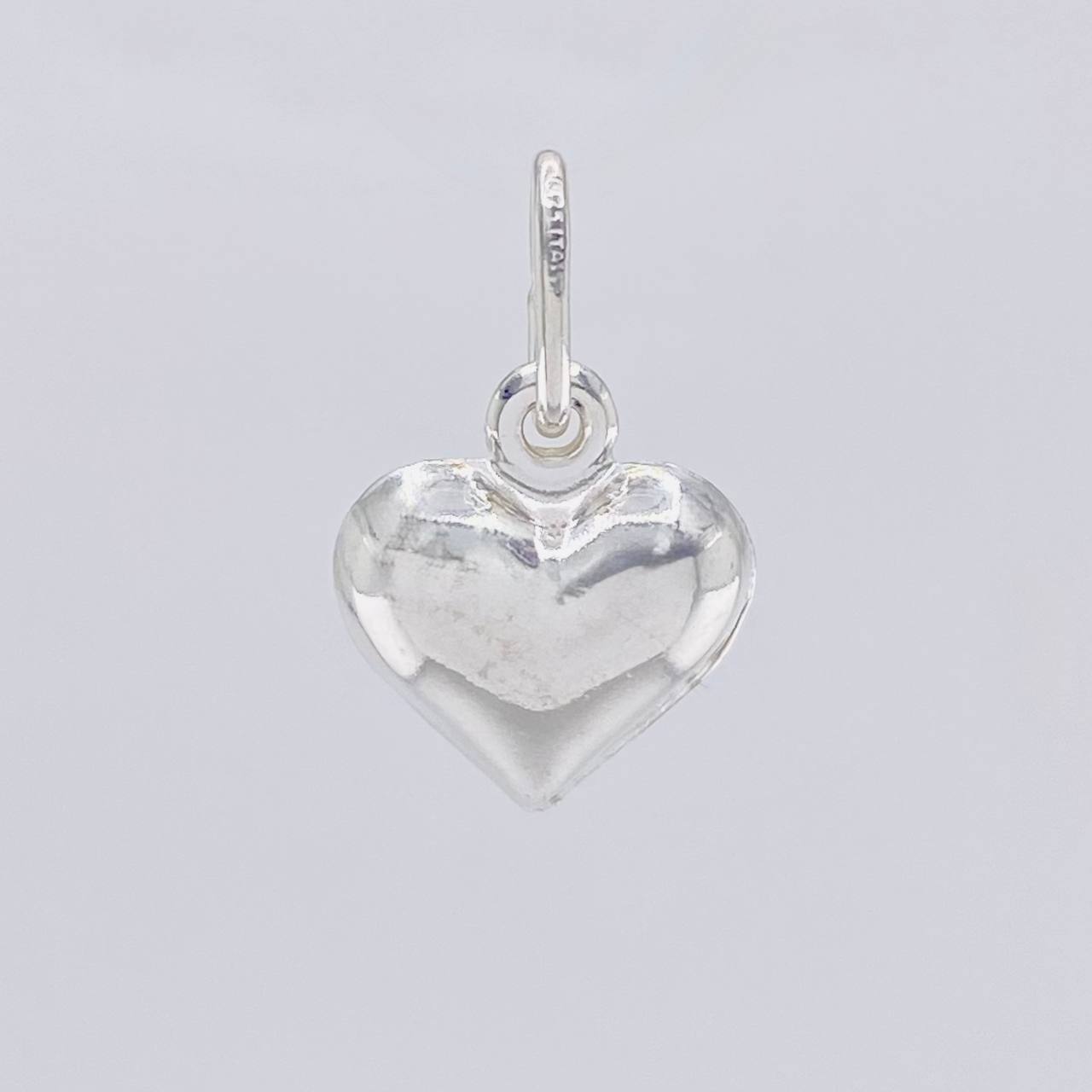 Dije Corazón 1.15 g / 3/4 in Plata 925