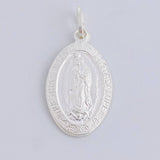 Pendant Virgin of Guadalupe 5.15 g / 1 1/2 in Silver 925