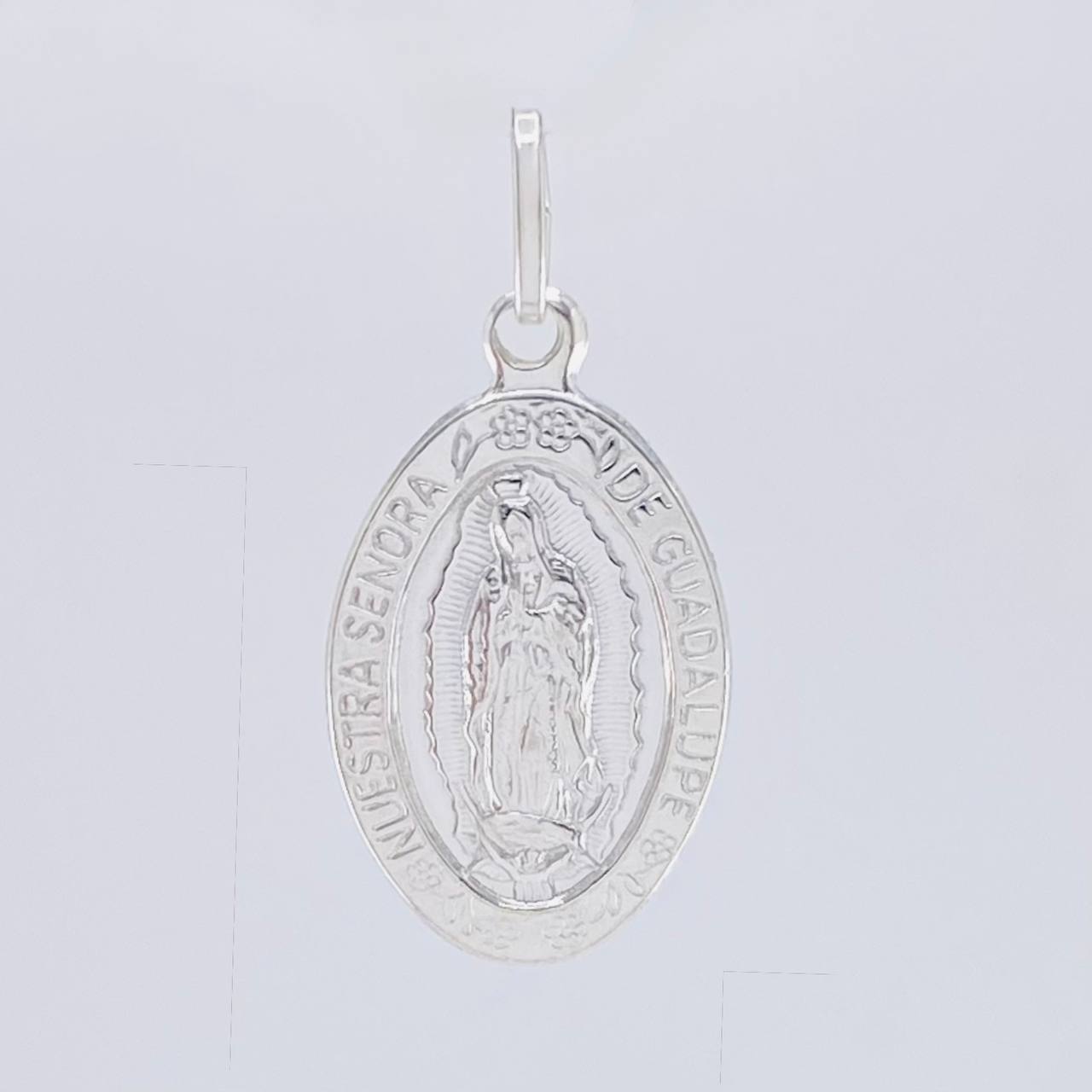 Pendant Virgin of Guadalupe 5.15 g / 1 1/2 in Silver 925