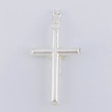 Pendant Cross Christ Flat Ends 3.15 g / 1 3/4 in Silver 925