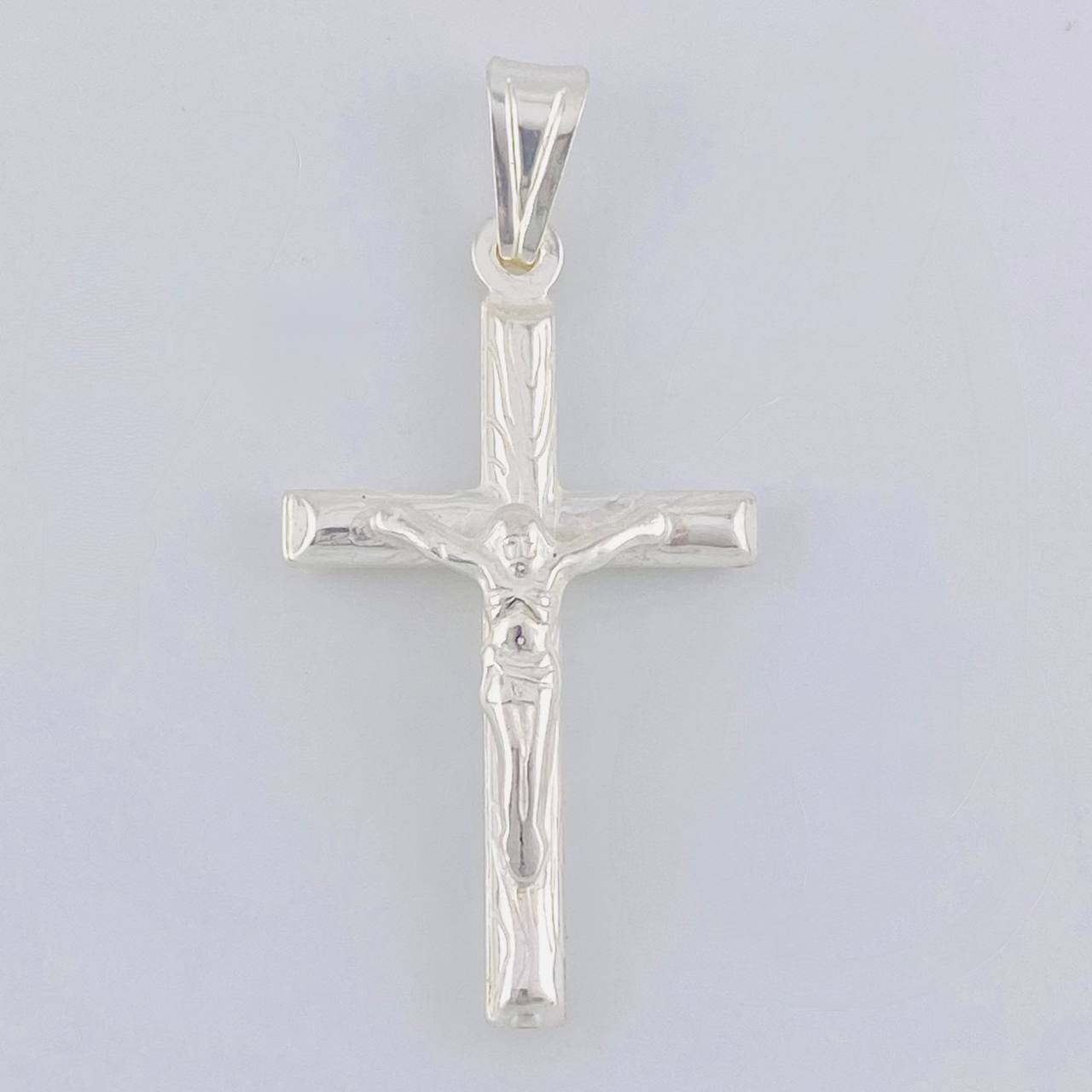 Pendant Cross Christ 1.95 g / 1 1/2 in Silver 925