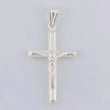 Pendant Cross Christ 1.9 g / 1 1/2 in Silver 925