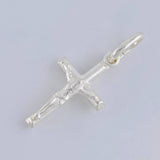 Dije Cruz Cristo 0.95 g / 1 in Plata 925