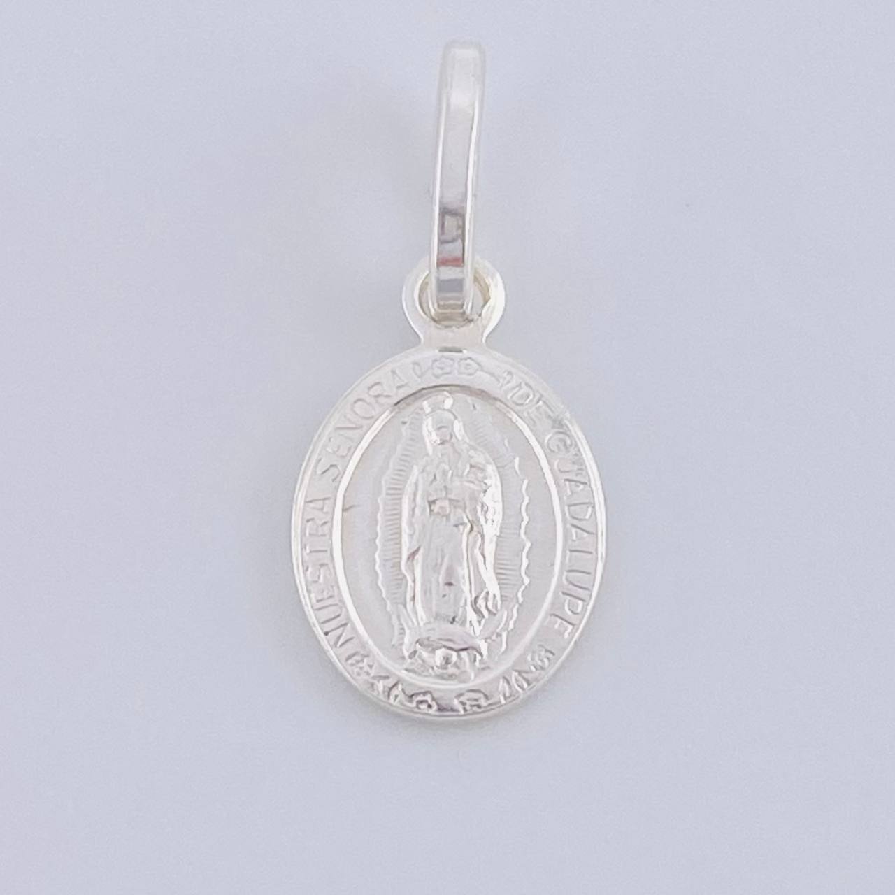 Dije Virgen Guadalupe 0.75 g / 3/4 in Plata 925