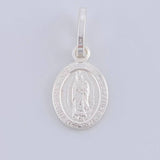 Pendant Virgen Guadalupe 0.75 g / 3/4 in Silver 925