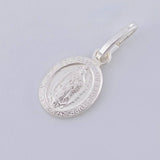 Pendant Virgen Guadalupe 0.75 g / 3/4 in Silver 925