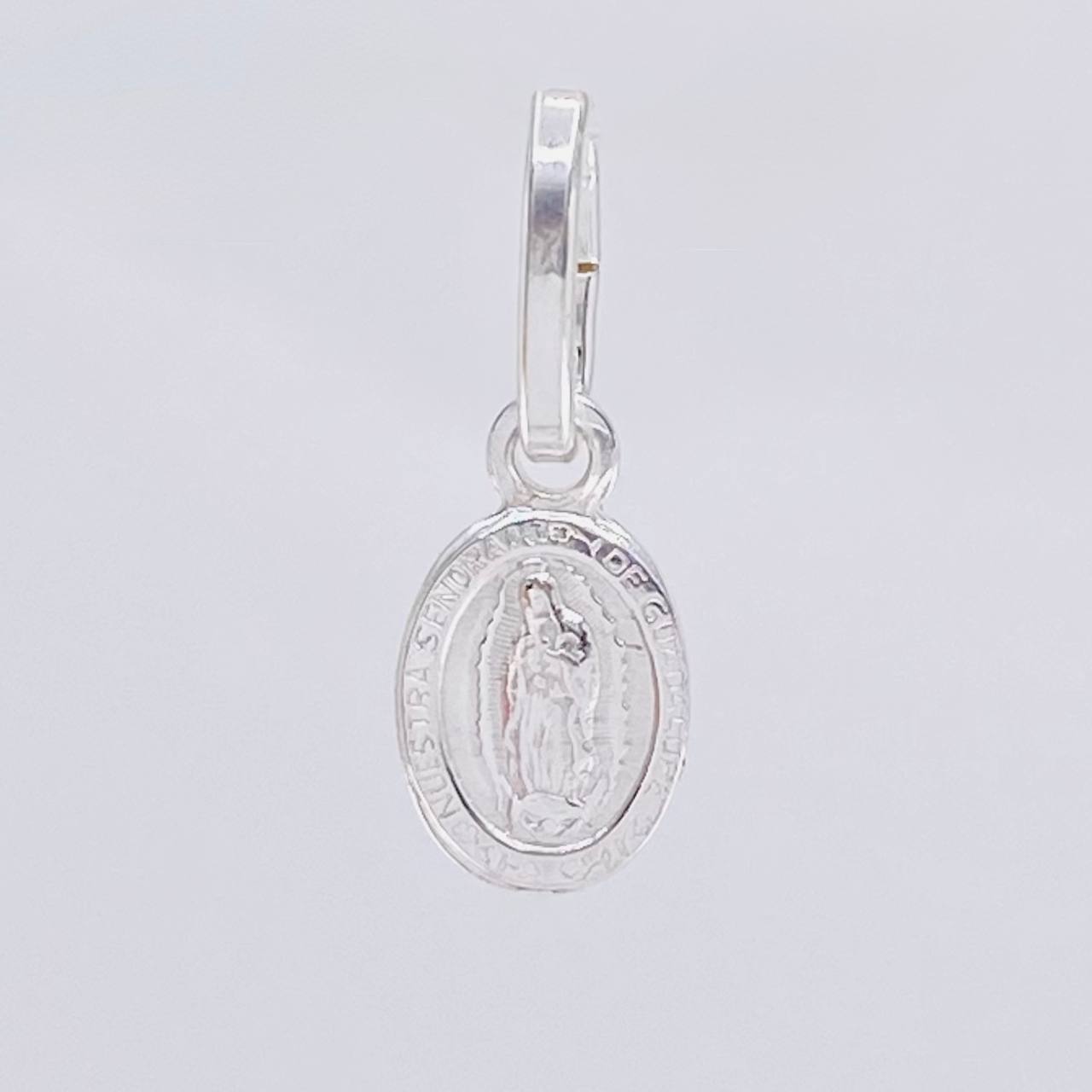 Dije Virgen Guadalupe 0.55 g / 1/2 in Plata 925