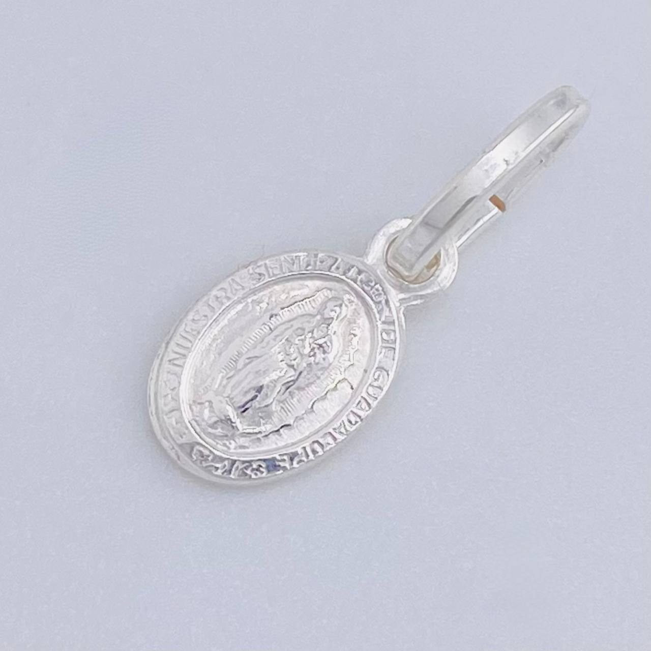 Dije Virgen Guadalupe 0.55 g / 1/2 in Plata 925