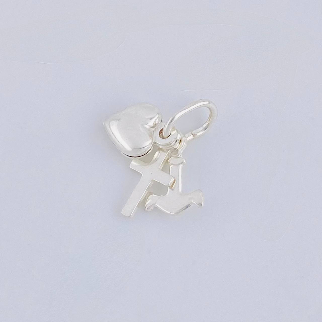 Dije Tres Gracias 1 g / 1/2 in Plata 925