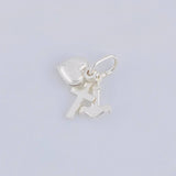 Dije Tres Gracias 1 g / 1/2 in Plata 925