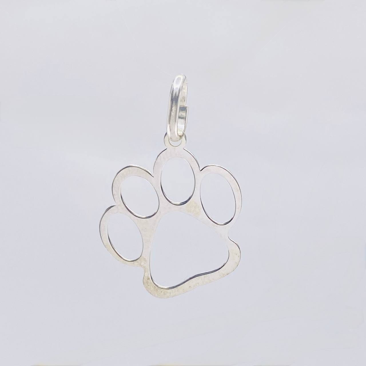Pendant Footprint Silhouette 0.55 g / 1 in Silver 925