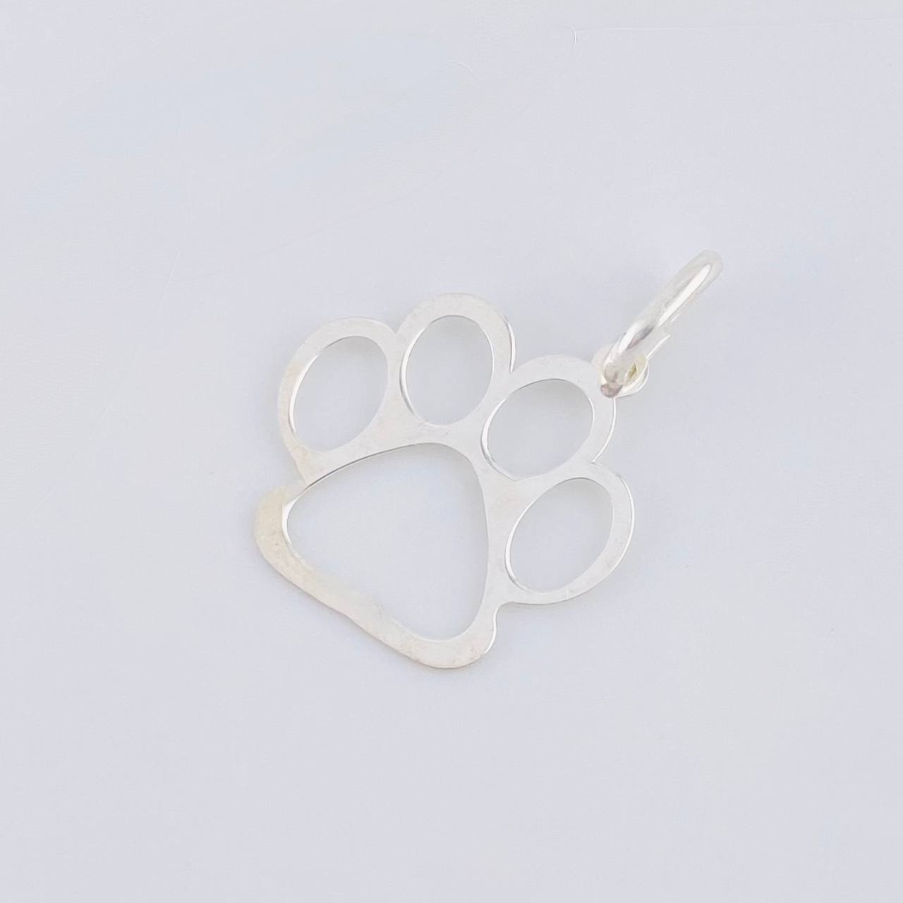 Pendant Footprint Silhouette 0.55 g / 1 in Silver 925