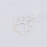 Pendant Footprint Silhouette 0.55 g / 1 in Silver 925