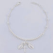 Bracelet Beads Santos Pendants 5 g / 8 1/2 in / 2.3 mm Silver 925