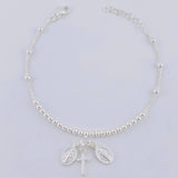 Bracelet Beads Santos Pendants 5 g / 8 1/2 in / 2.3 mm Silver 925