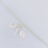 Bracelet Beads Santos Pendants 5.15 g / 8 1/2 in / 3 mm Silver 925