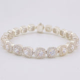 Tennis Bracelet 22.2 g / 7 in / 7.7 mm Silver 925