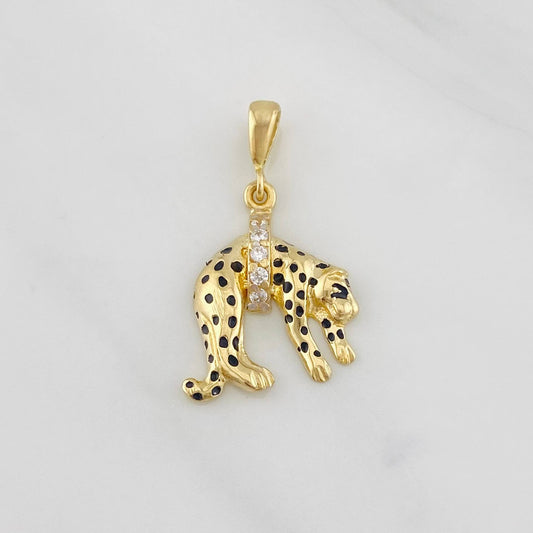 Dije Pantera 2.3g / 1 in Oro Amarillo 18K