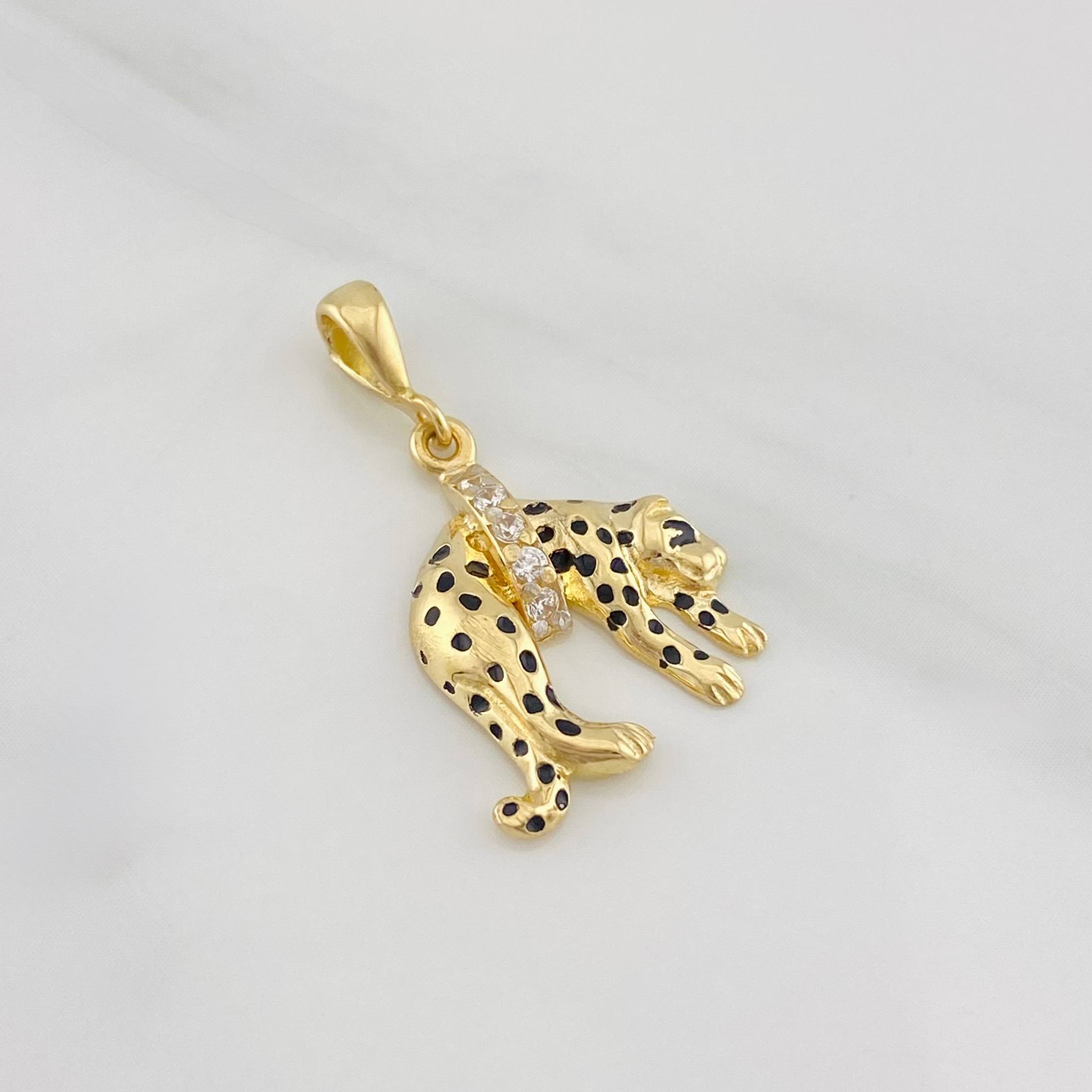 Pendant Panther 2.3g / 1 in Yellow Gold 18K