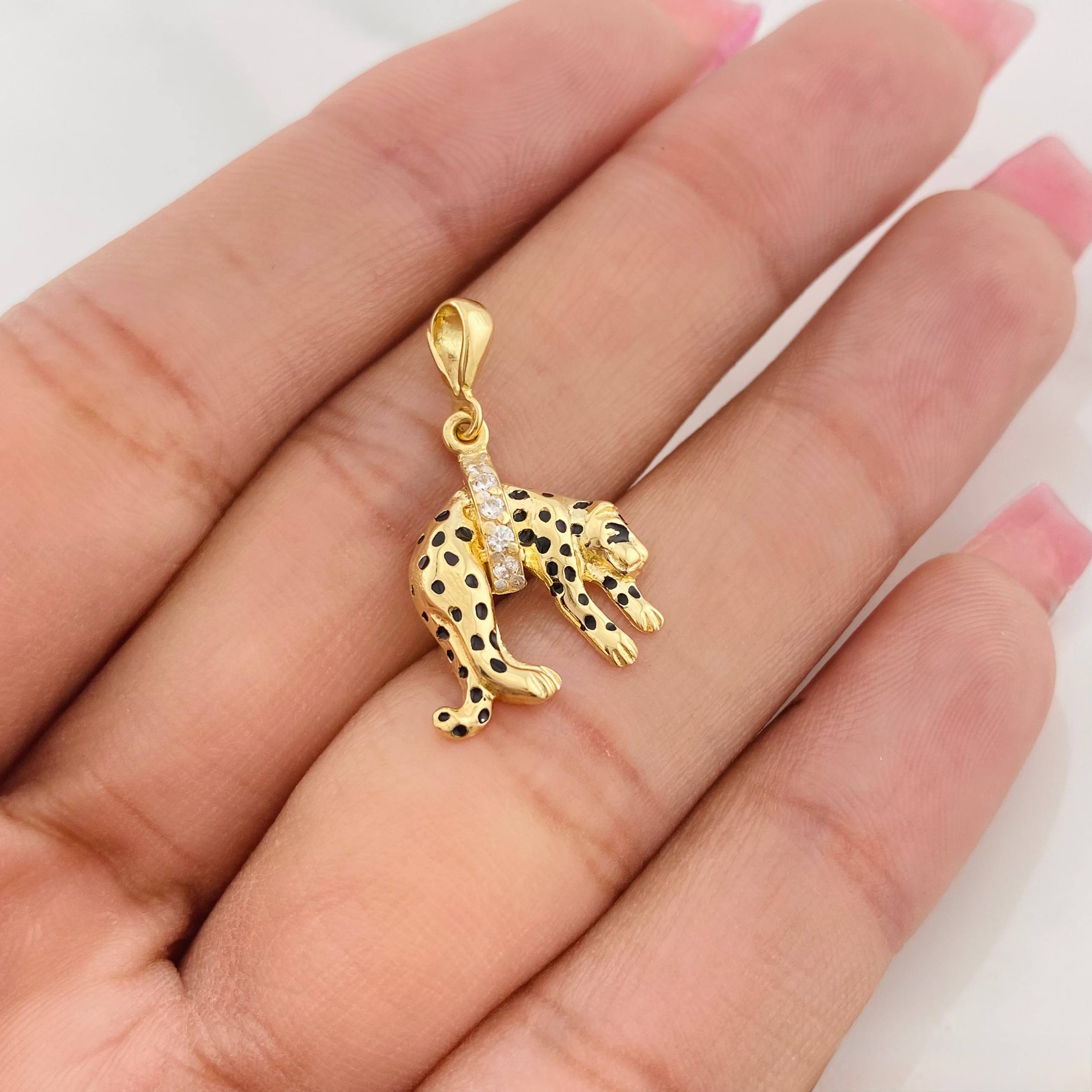 Pendant Panther 2.3g / 1 in Yellow Gold 18K