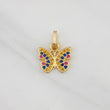 Pendant Butterfly 1.15g / 1/2 in Yellow Gold 18K