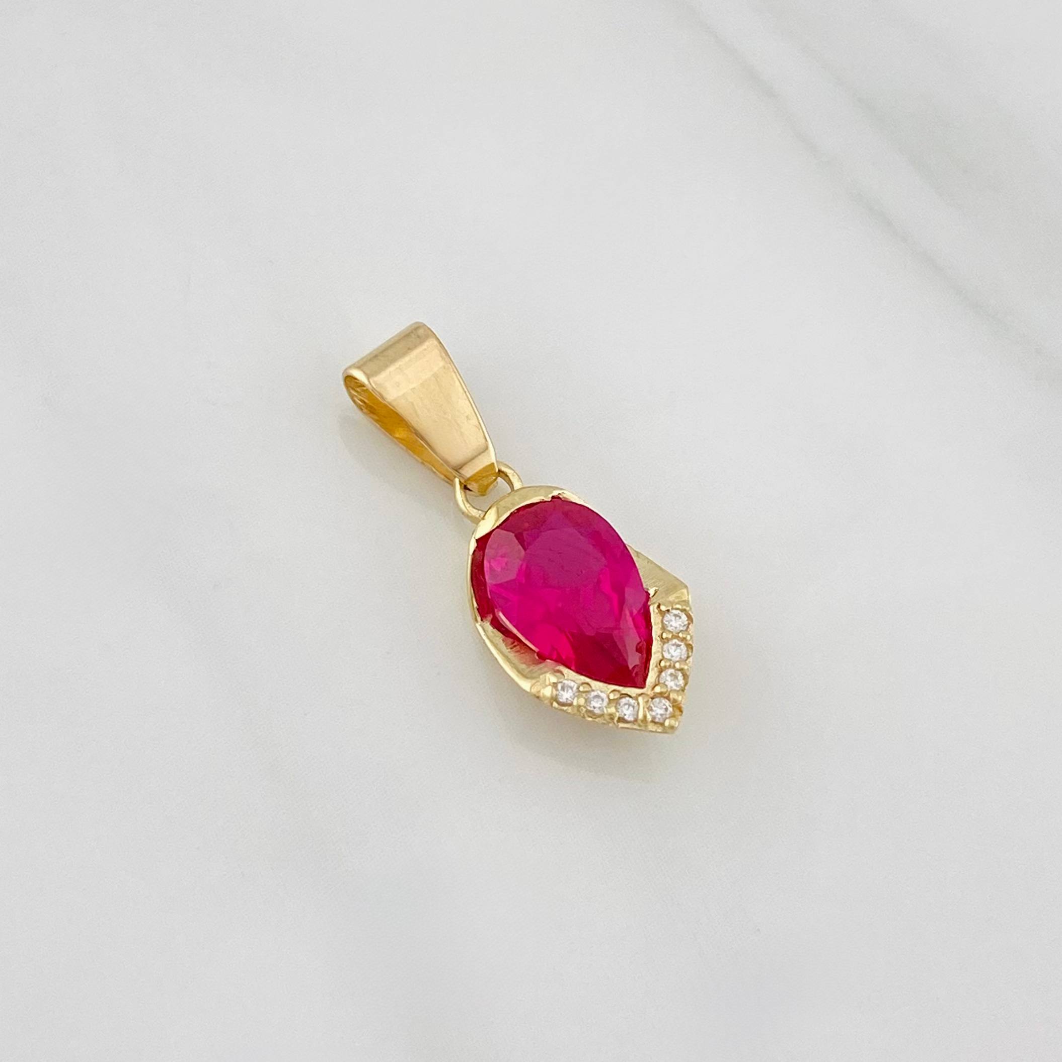 Pendant Drop 1.4g / 3/4 in 18K Yellow Gold