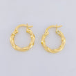 Candongas Bridget 1.1g / 1/2 in Oro Amarillo 18K