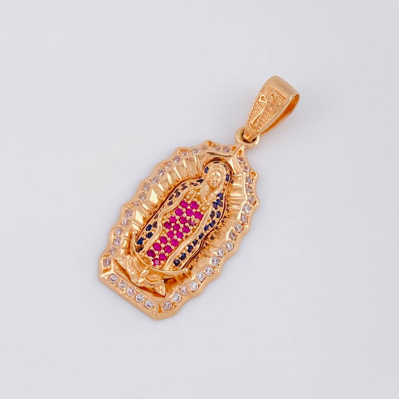 Dije Virgen Guadalupe 5.5g / 1 1/2 in Oro Rosa 18K