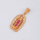 Dije Virgen Guadalupe 5.5g / 1 1/2 in Oro Rosa 18K