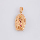 Dije Virgen Guadalupe 5.5g / 1 1/2 in Oro Rosa 18K