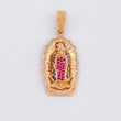 Dije Virgen Guadalupe 5.5g / 1 1/2 in Oro Rosa 18K
