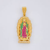 Dije Virgen Guadalupe 10.95g / 2 in Oro Amarillo 18K