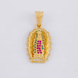 Dije Virgen Guadalupe 3.7g / 1 1/4 in Oro Amarillo 18K