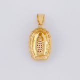 Dije Virgen Guadalupe 4.1g / 1 1/4 in Oro Amarillo 18K